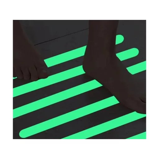 Fluoreszkáló, Sötétben Világító Szalag – 3 Méter x 2 cm