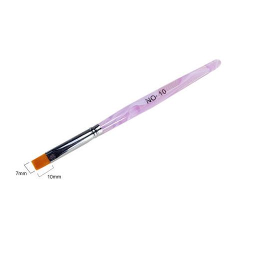 Lapos ecset No 10