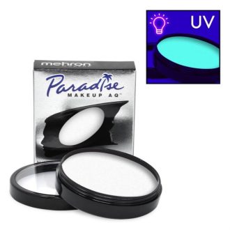  Mehron Paradise arcfesték 7g - UV Neon áttetsző fehér - Dark Matter