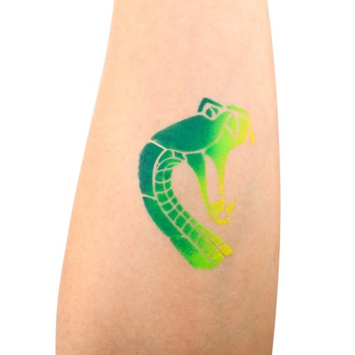 Festősablon, stencil - Vipera, kígyó