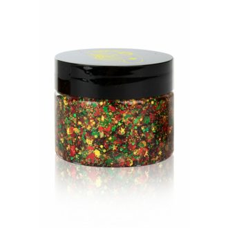 PXP chunky  csillámkrém - piros-zöld-arany 40ml