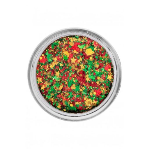 PXP chunky  csillámkrém - piros-zöld-arany 40ml