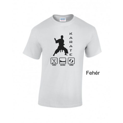 Póló - Evés, alvás, karate, újra