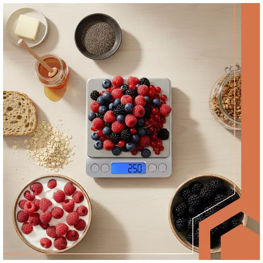 Precíziós Konyhai Mérleg 0,1g-2kg