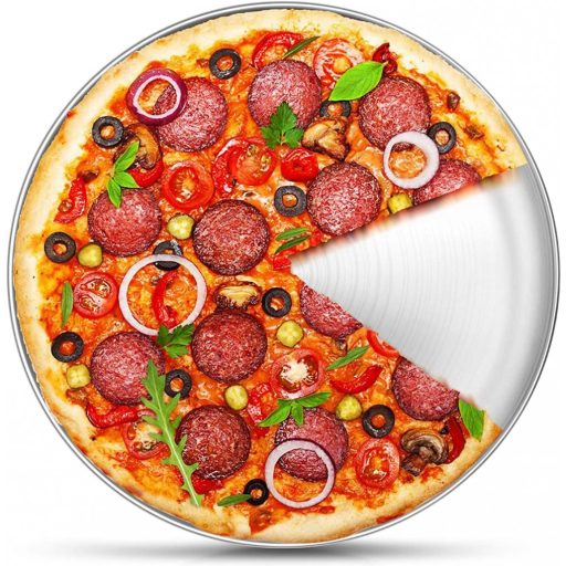Pizza sütőforma 19 és 26 cm, fém