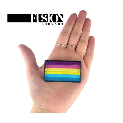 Fusion csíkos arcfesték Leanne's  Rainbow Flower 30gr