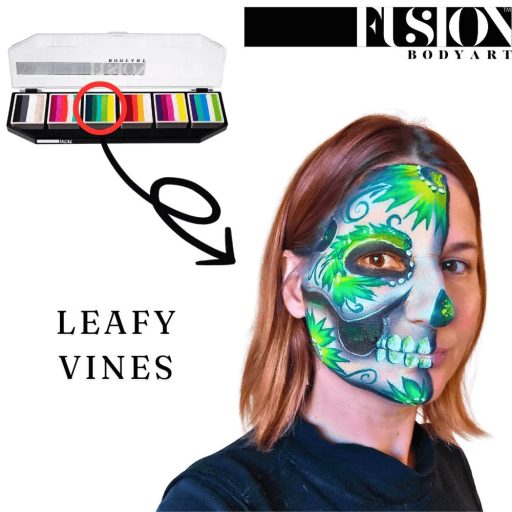 Fusion csíkos arcfesték paletta – Sugar Skull