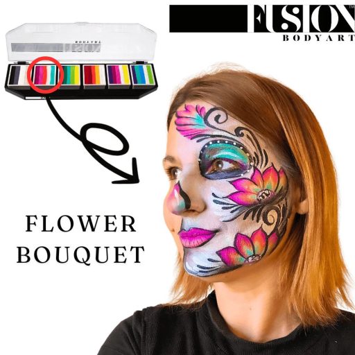 Fusion csíkos arcfesték paletta – Sugar Skull