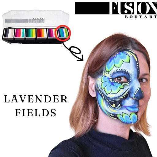 Fusion csíkos arcfesték paletta – Sugar Skull