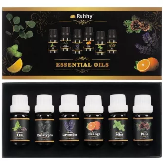 6 db-os Illóolaj Szett 10ml - Diffúzorba és Aromalámpába