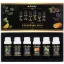 6 db-os Illóolaj Szett 10ml - Diffúzorba és Aromalámpába