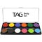 TAG 12 ALAPSZÍNEK PALETTA + 2 ecset 12x10gr