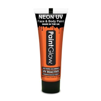 Paintglow Uv - Neon arc és testfesték narancs 10ml