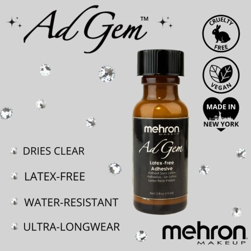 Mehron AdGem™ ragasztó 15ml Latexmentes