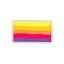 PXP Princess Lyudmyla Kotova 28gr-os csíkos arcfesték paletta, one stroke technikához, pasztell és élénk színekkel gyerek arcfestéshez