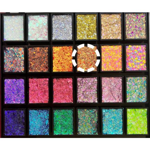 Fusion Glitter csillámkrém  utántöltő Autumn Leaves