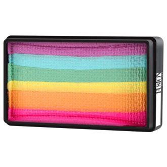 Fusion csíkos arcfesték Pastel Rainbow 30gr