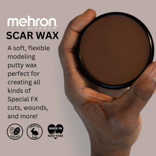 Mehron Scar Wax – Dark (40 g)