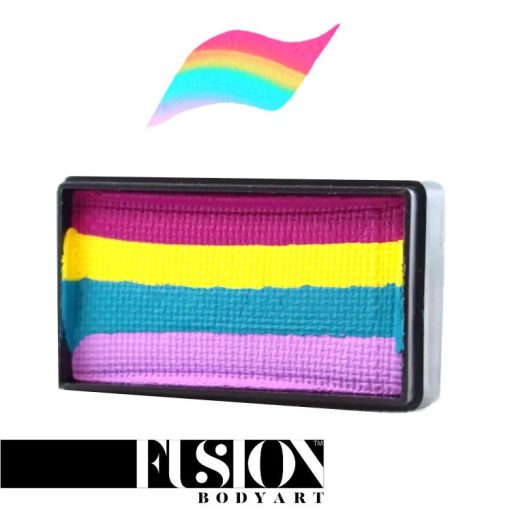 Fusion csíkos arcfesték Spring Rainbow 30gr