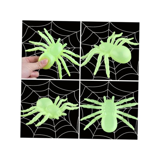 Fluoreszkáló nagy Pókok 11 cm 2db/cs