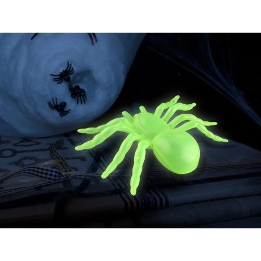 Fluoreszkáló nagy Pókok 11 cm 2db/cs