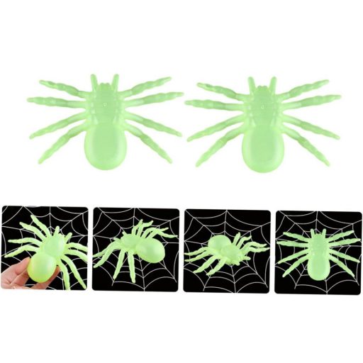Fluoreszkáló nagy Pókok 11 cm 2db/cs