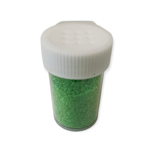 Csillámpor  15ml Világos zöld