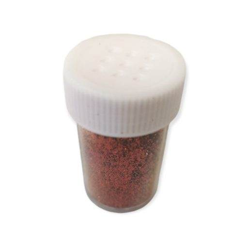 Csillámpor 15ml - Piros