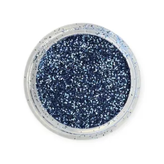KiviArt Kozmetikai Csillámpor Tengerkék - Mélykék Glitter Csillámtetováláshoz