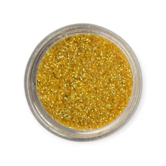 KiviArt Kozmetikai Csillámpor Sun Yellow C12 - Napsárga Glitter Csillámtetováláshoz