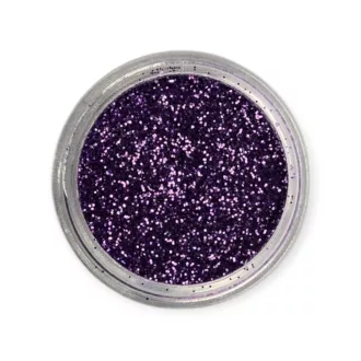 KiviArt Kozmetikai Csillámpor Püspöklila KZ13 - Mély Lila Glitter Csillámtetováláshoz