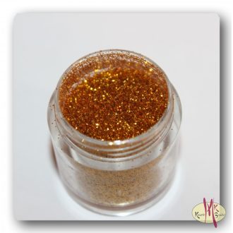 Csillámpor 10ml tégelyben - Arany