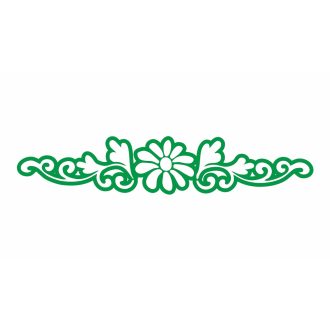 Ékszer festő sablon - Margaréta 9