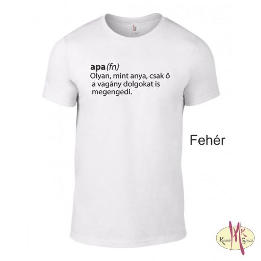 Kereknyakú-Póló-apa-fn