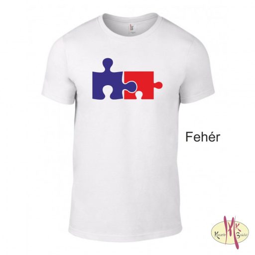 Kereknyakú Póló - Puzzle szerelem