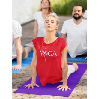 Kereknyakú Póló - Love Yoga