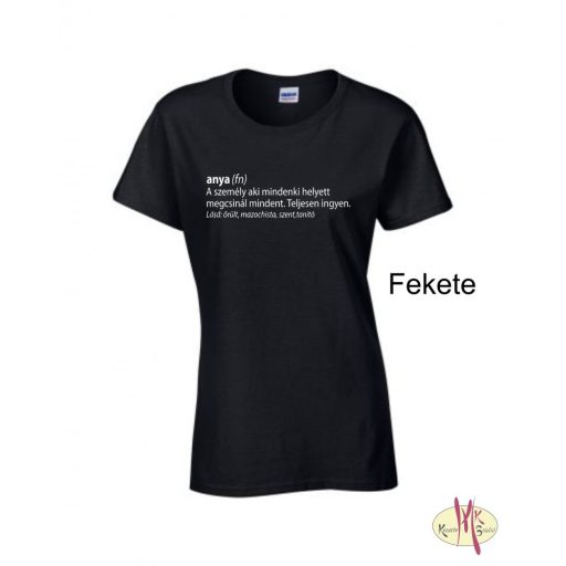 Kereknyakú Póló - Anya (fn)