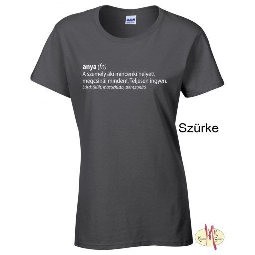 Kereknyakú Póló - Anya (fn)