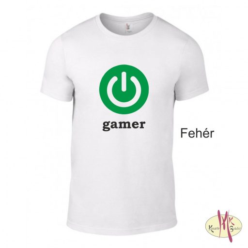 Kereknyakú Póló - gamer