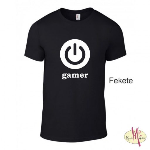 Kereknyakú Póló - gamer