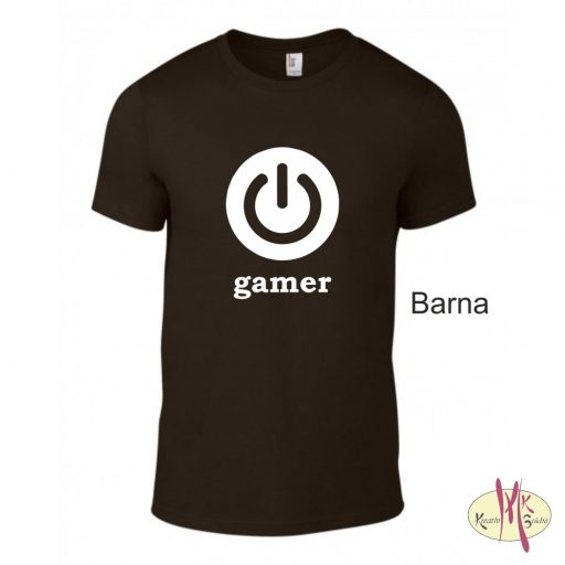 Kereknyakú Póló - gamer
