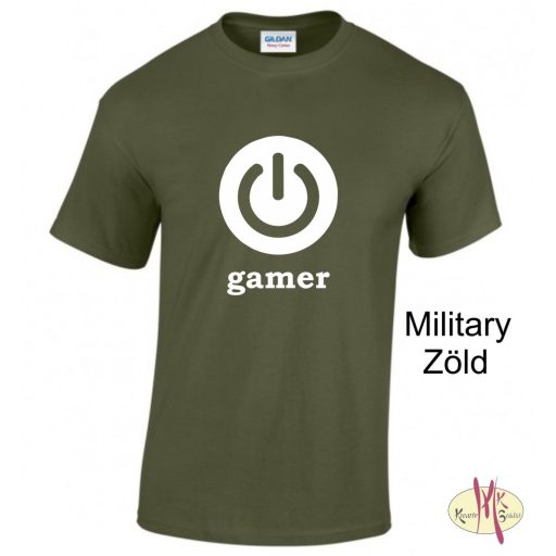 Kereknyakú Póló - gamer