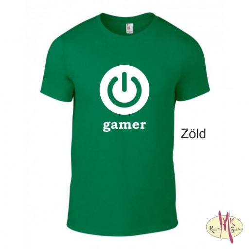 Kereknyakú Póló - gamer