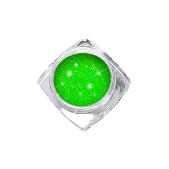 Neon csillámpor 3g - zöld NC503