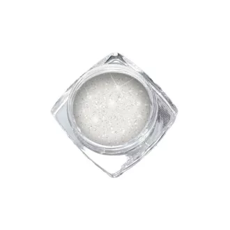 KiviArt Kozmetikai Csillámpor White C04A - Fehér Glitter Csillámtetováláshoz és Arcfestéshez