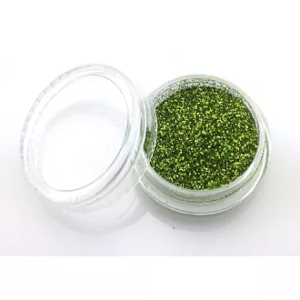 KiviArt Kozmetikai Csillámpor Emerald Green LB601 - Smaragdzöld Glitter Csillámtetováláshoz